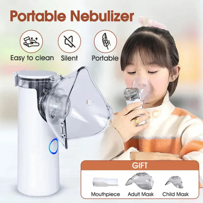 Portable Nebulizer Machine for Adults and Children | Quiet & Travel-Friendly