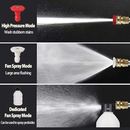 Portable Battery Pressure Washer – Cordless High-Pressure Cleaner