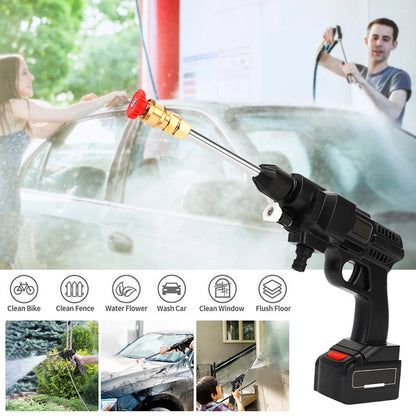 Portable Battery Pressure Washer – Cordless High-Pressure Cleaner