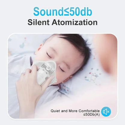 Portable Nebulizer Machine for Adults and Children | Quiet & Travel-Friendly